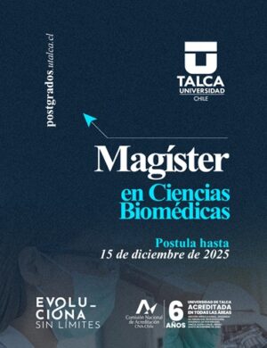 Magíster en Ciencias Biomédicas