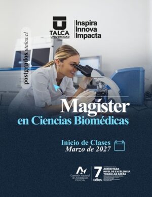 Magíster en Ciencias Biomédicas